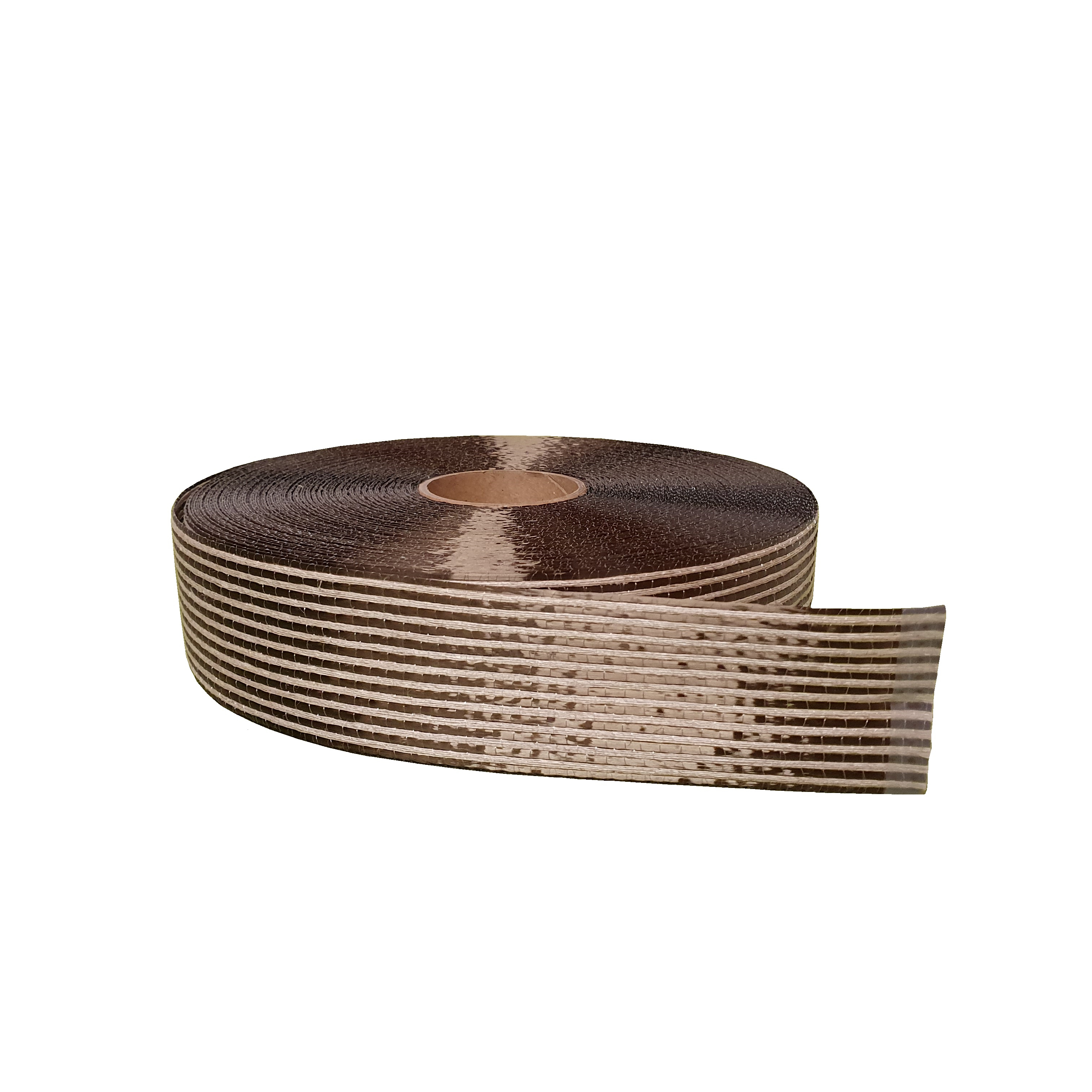Leinen / Basalt UD Band 441 g/m², 50mm breit, Rollenlänge 50m