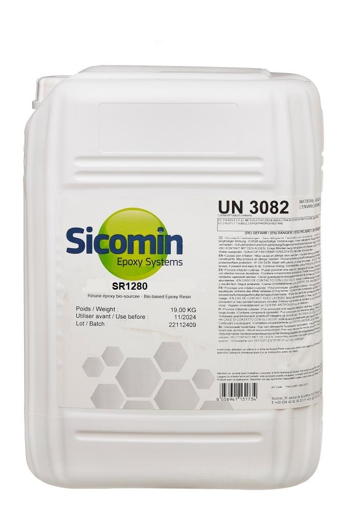 SICOMIN SR1280 Epoxidharz, 19 kg