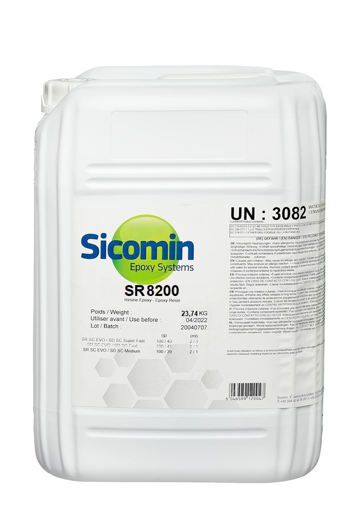 SICOMIN SR 8200 Epoxidharz, 23,74 kg