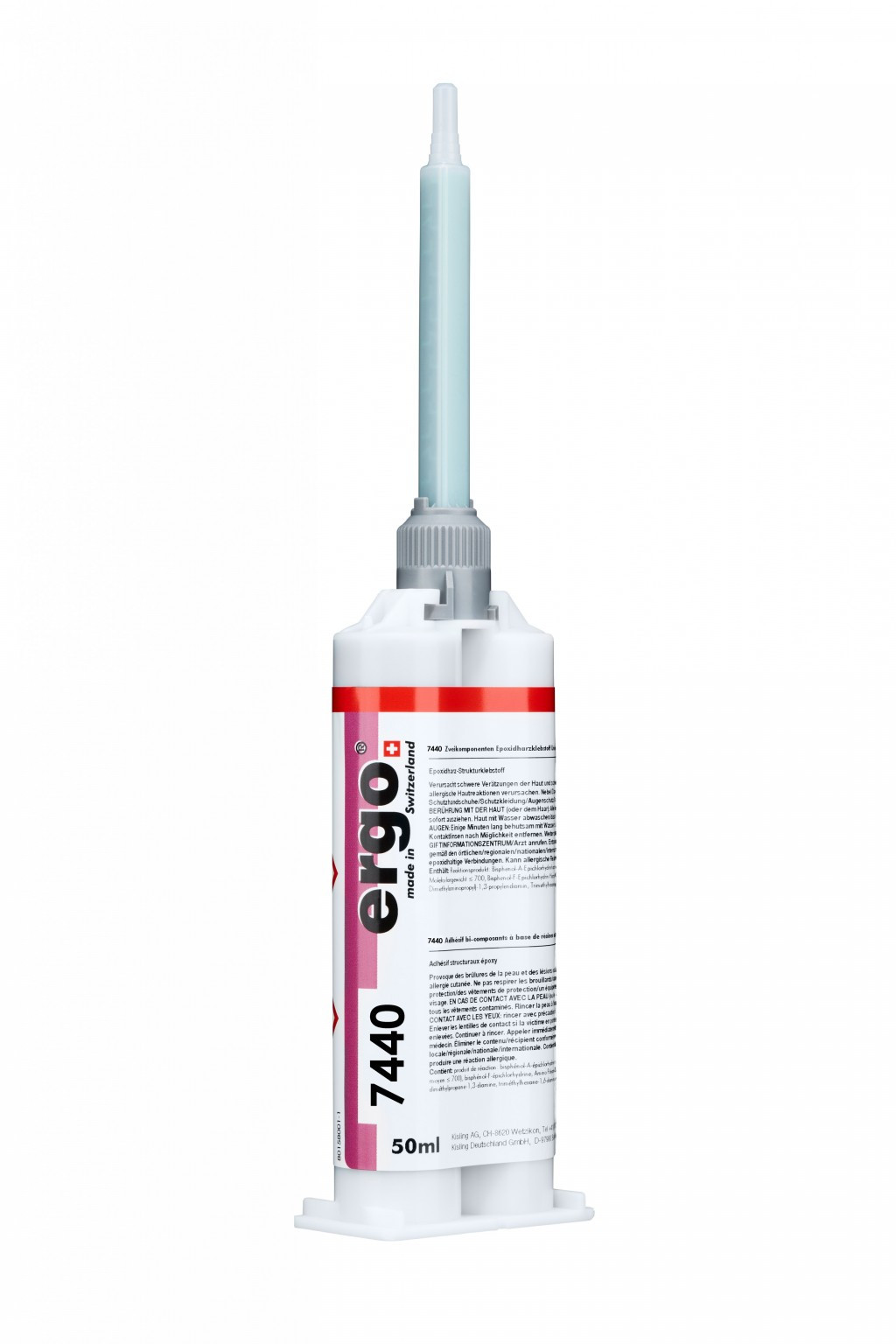 KISLING 7440, struktureller Epoxid-Klebstoff, 400ml Doppelkartusche