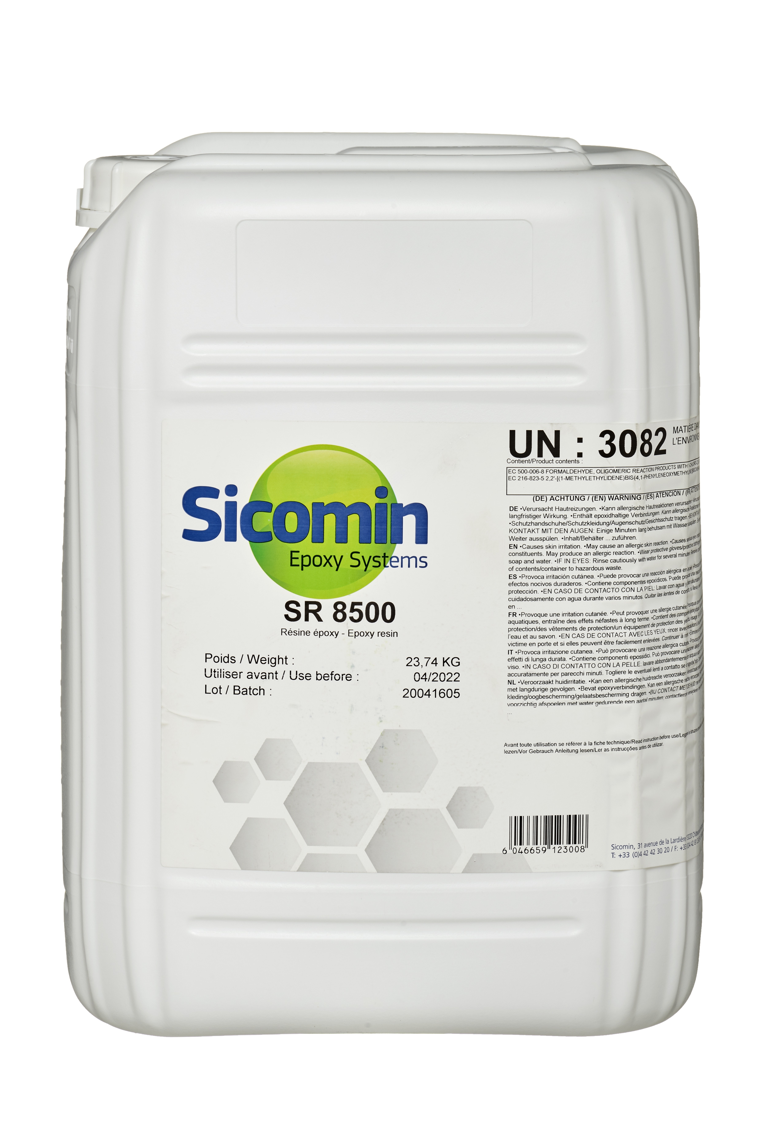 SICOMIN SR8500 Epoxidharz, 23,74 kg