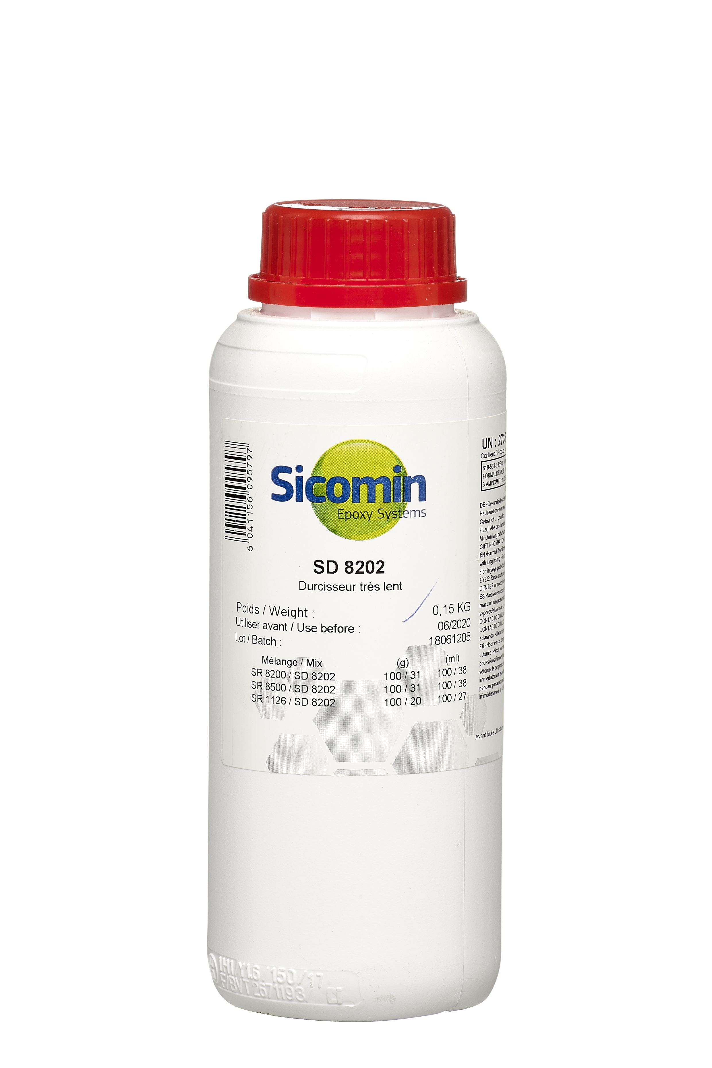 SICOMIN SD8202, 0,15 kg, langsamer Härter für Sicomin Epoxidharze