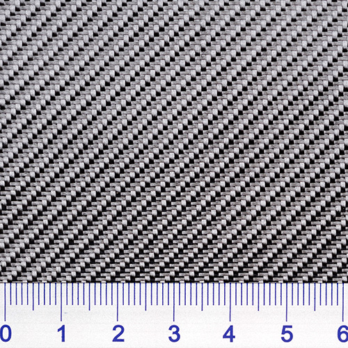 Glasseidengewebe 163 g/m², schwarz, Köper 2/2