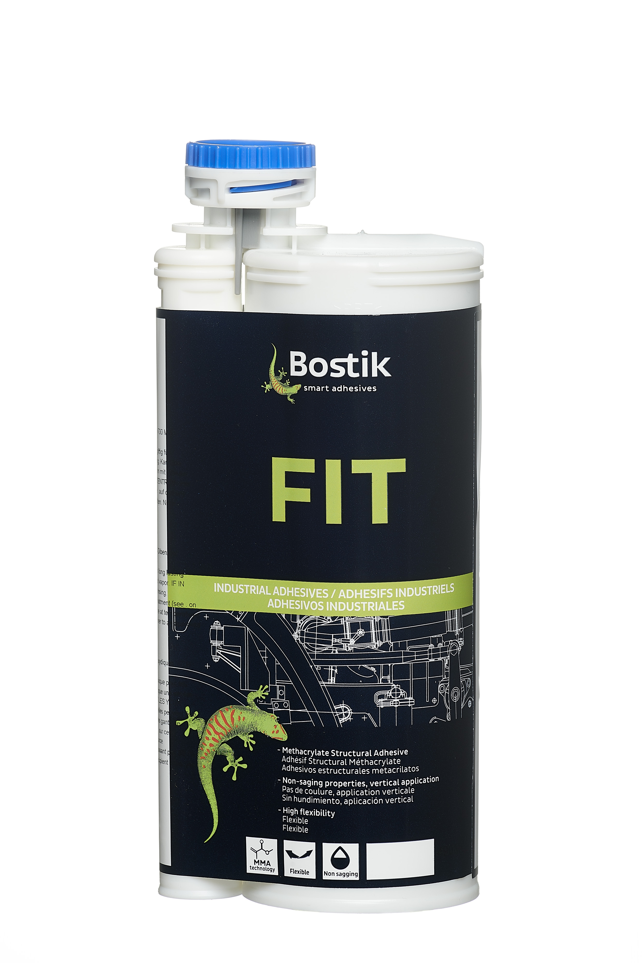 BOSTIK FIT30-90, struktureller MMA Klebstoff, 490ml Doppelkartusche
