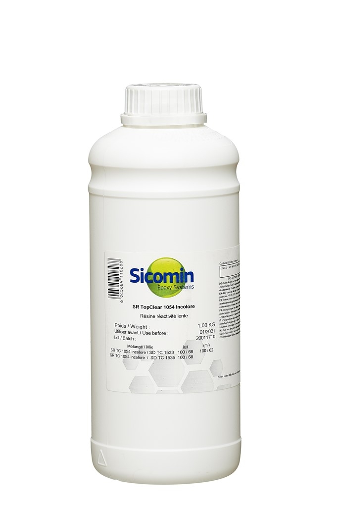 SICOMIN SR Top Clear 1054, 1,00kg, klar