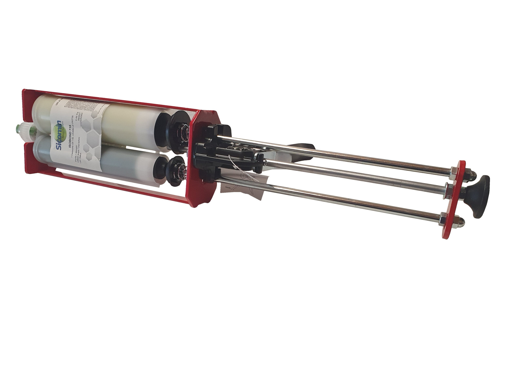 2K-Handpistole für 450ml Doppelkartuschen