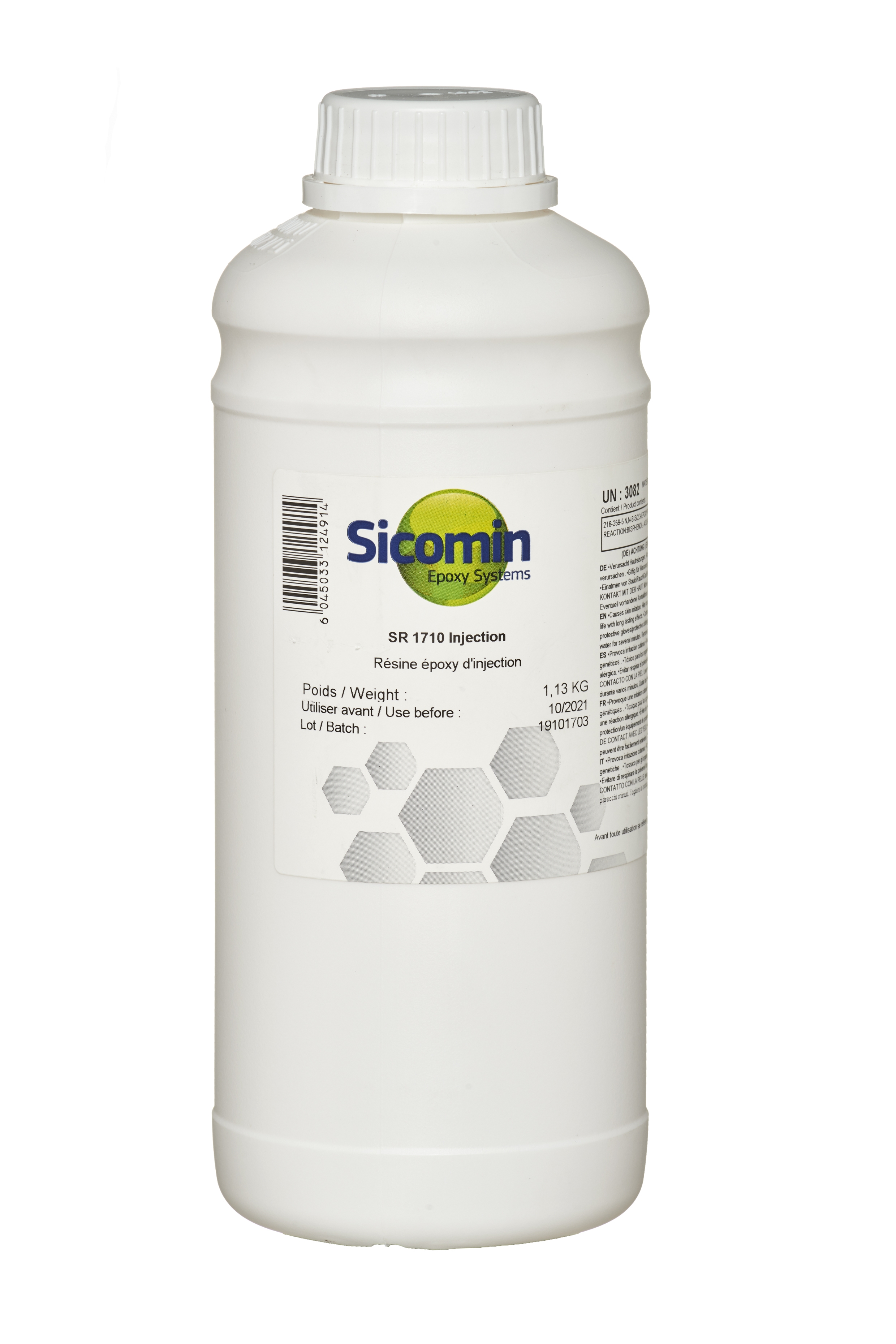SICOMIN SR1710 Epoxidharz, 1,13 kg, Injektionsharz mit sehr hohen Festigkeiten
