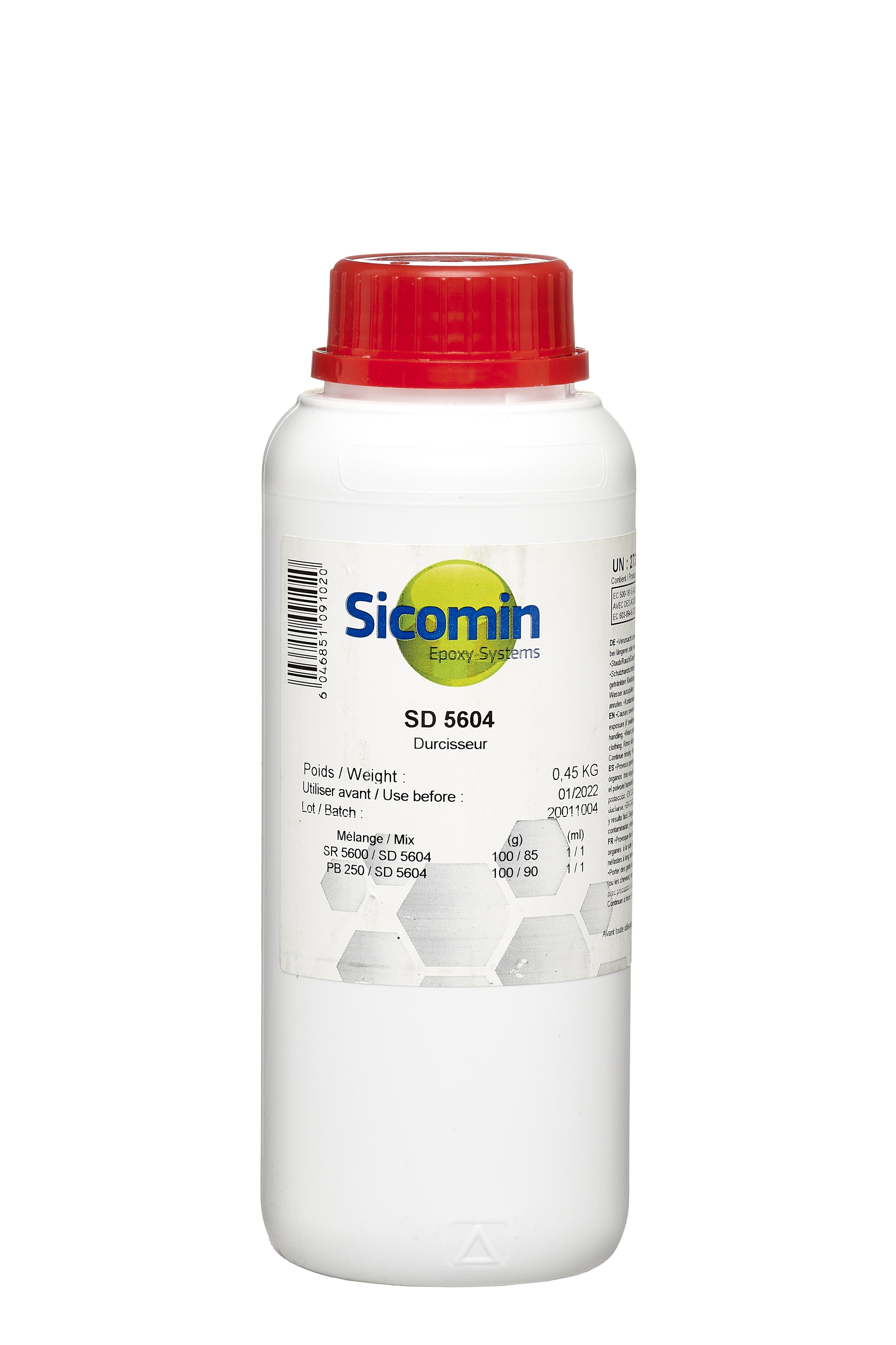 SICOMIN Epoxidhärter SD5604; 0,45kg