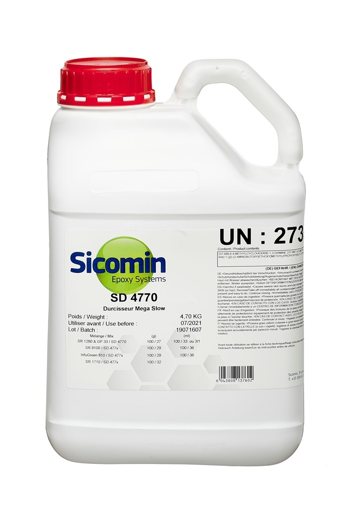 SICOMIN SD4770 Härter 5,13kg, Typ "mega slow"