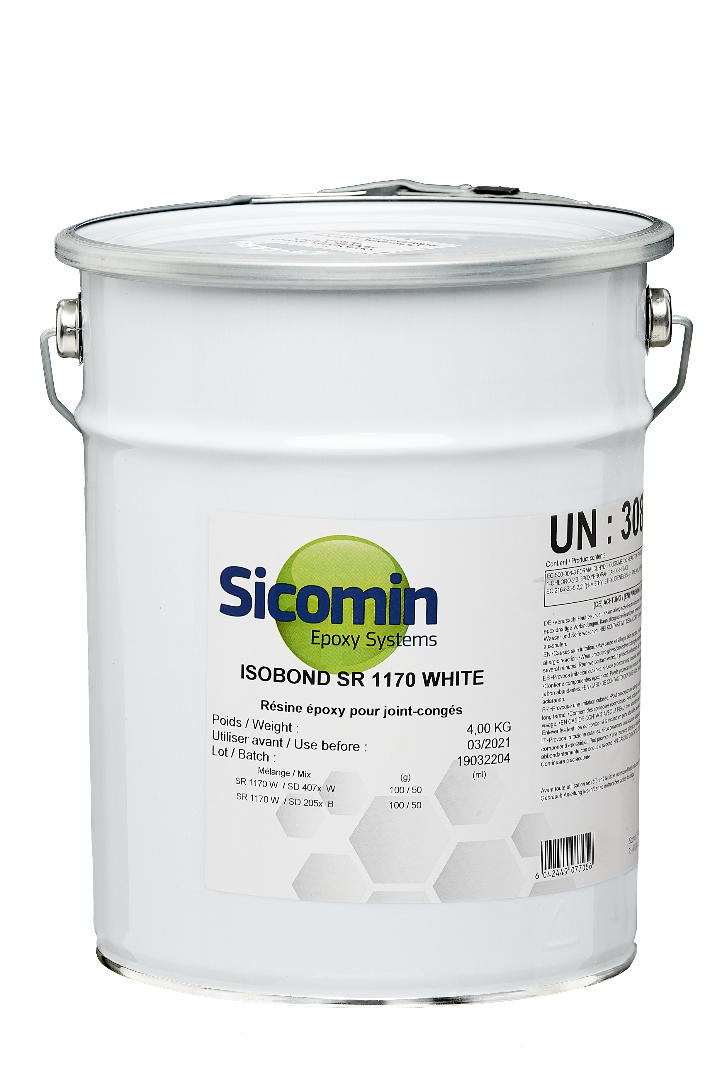 SICOMIN Isobond Epoxidharz SR1170 4 kg, gefülltes System