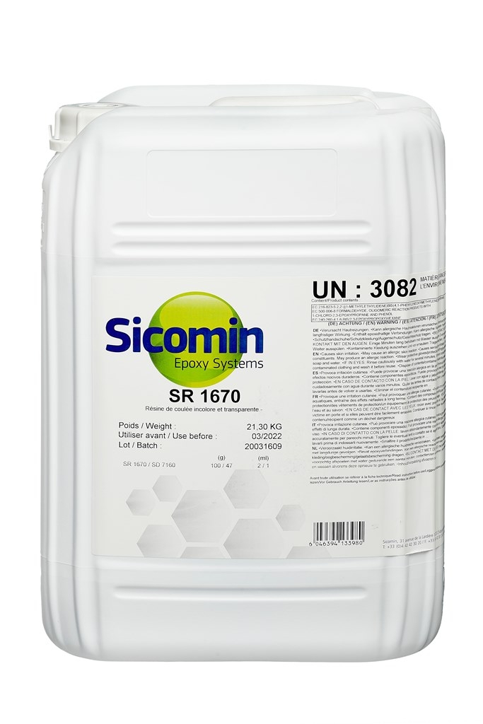 SICOMIN SR1670 Epoxidharz, 21,3 kg