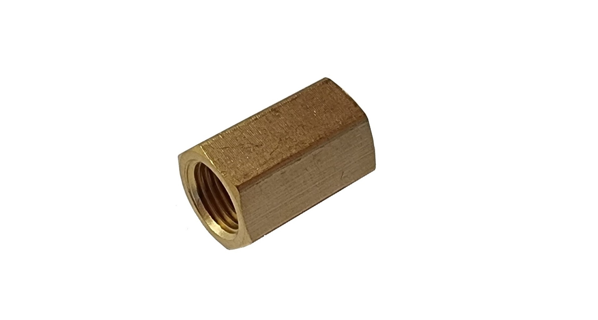 Muffe, Messing G 1/4Zoll Schlüsselweite 17mm