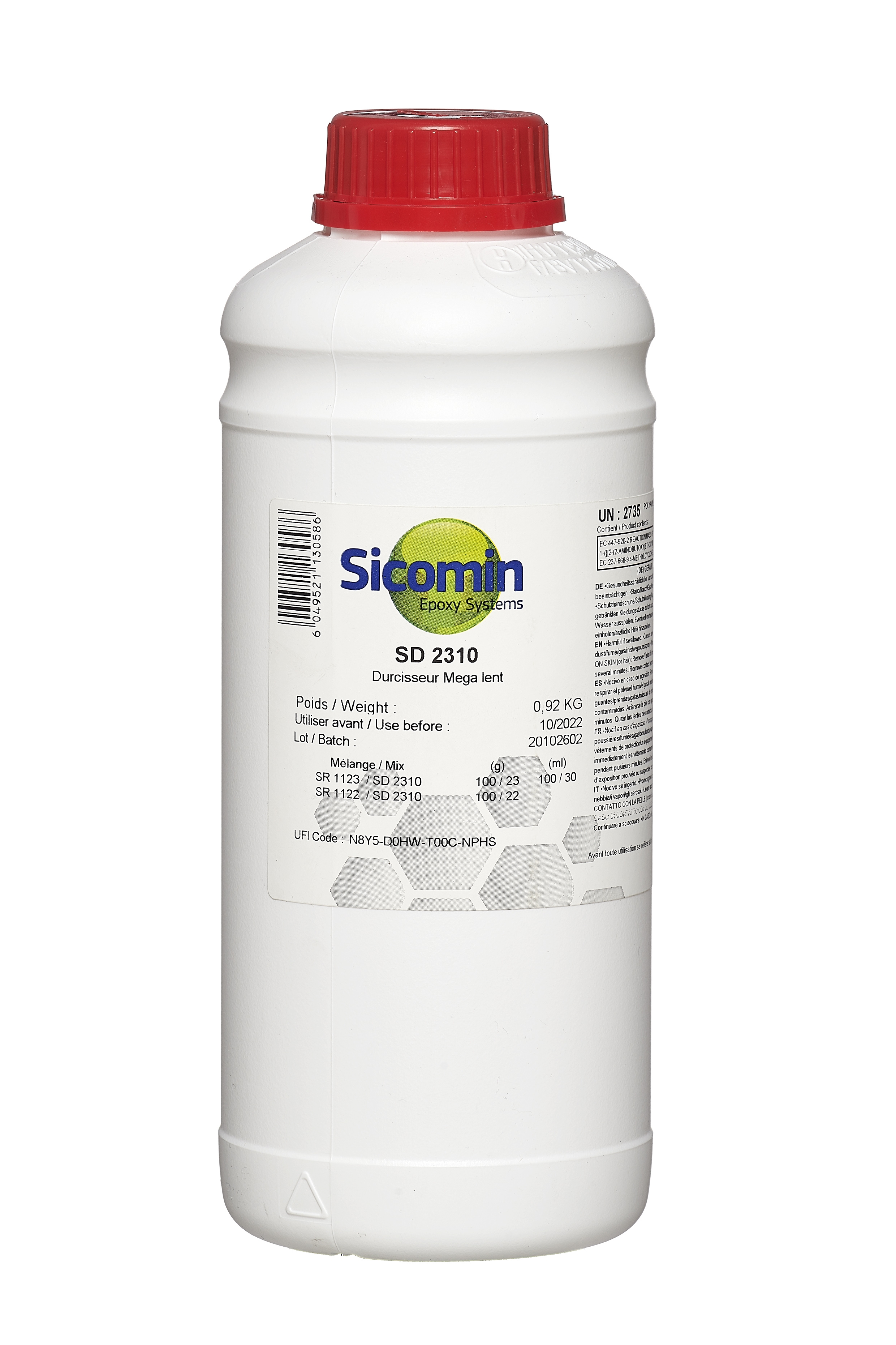 SICOMIN SD2310 Härter für SR1122, 0,92kg