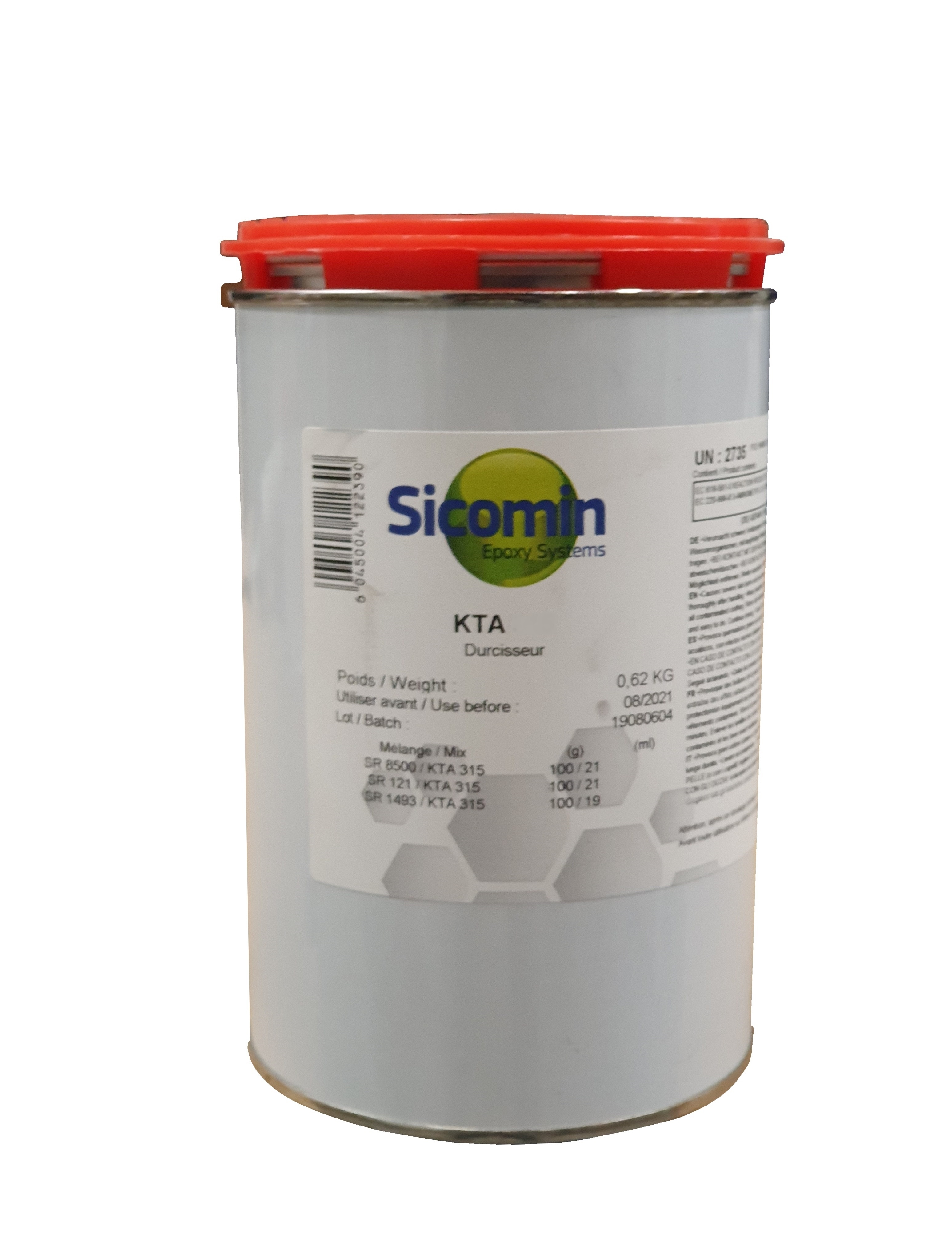 SICOMIN KTA311, Härter für SR121 / SR8500, 0,64kg