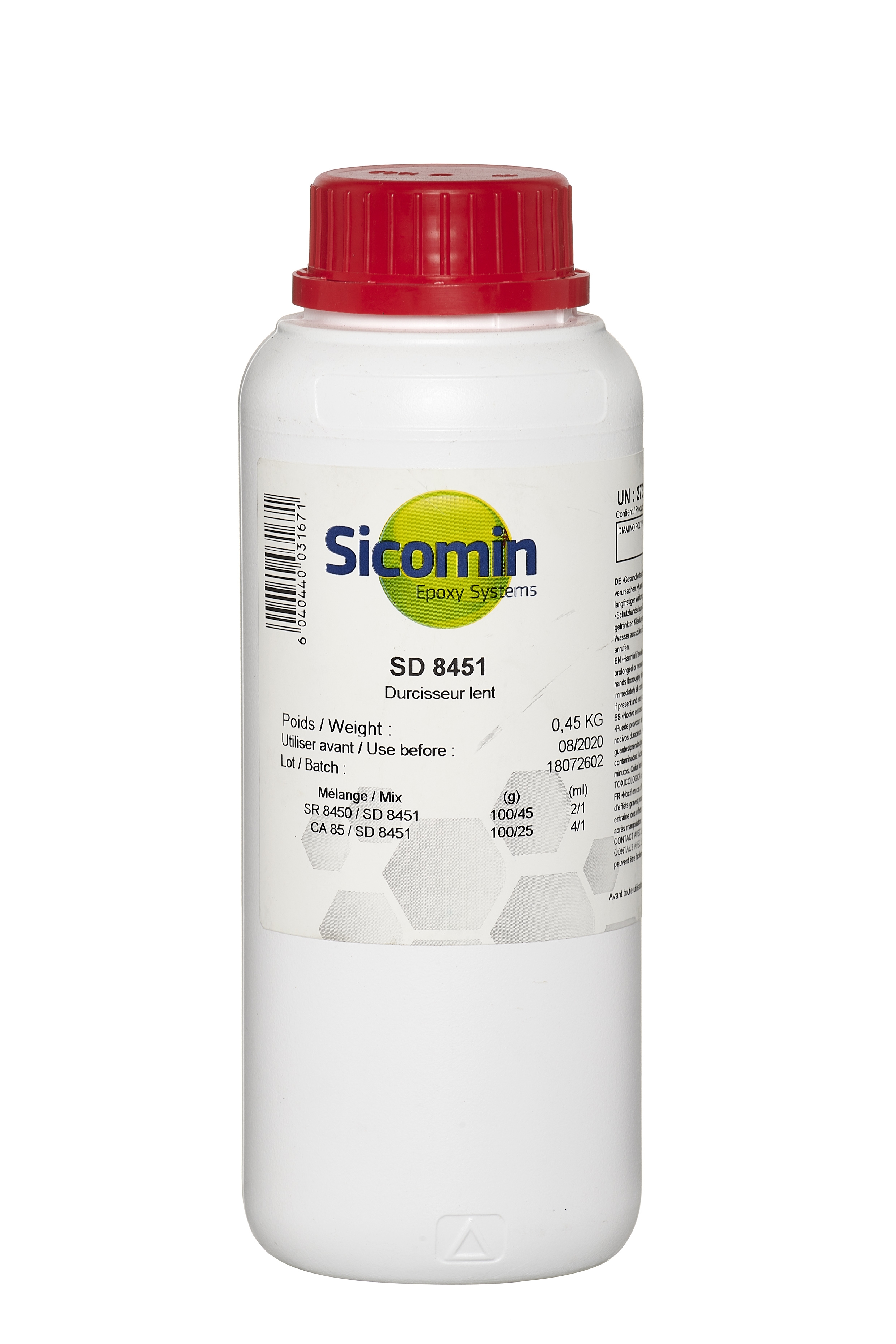 SICOMIN SD8451 Härter für SR8450 0,45kg