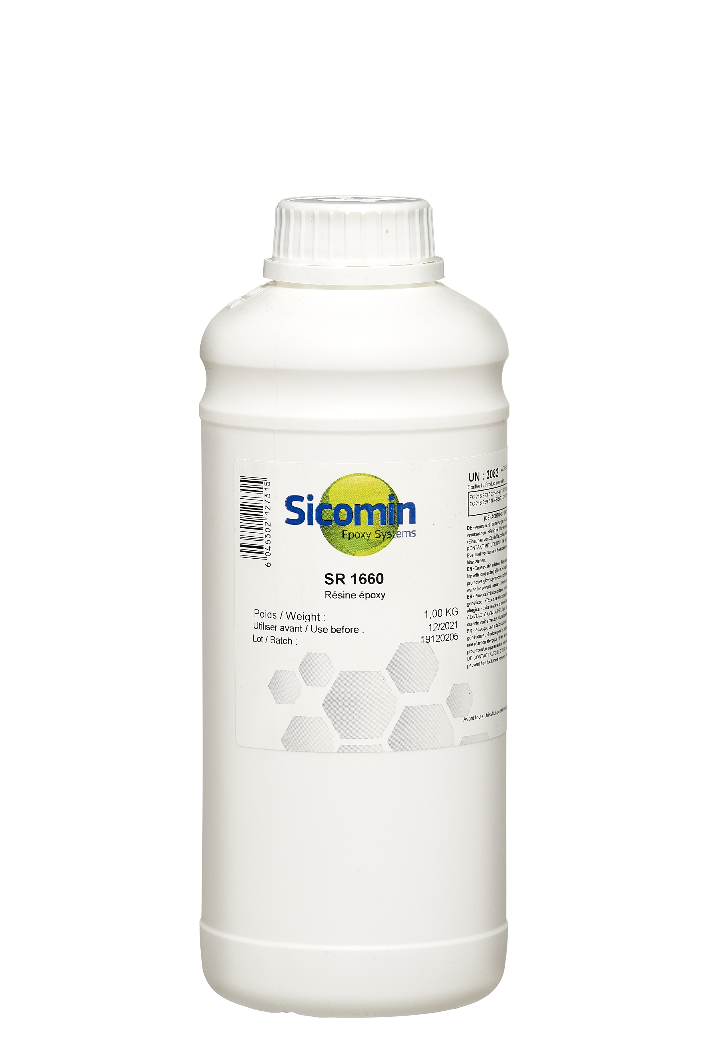 SICOMIN Epoxidharz SR1660, 1,0 kg, bis zu 150 °C wärmestabil
