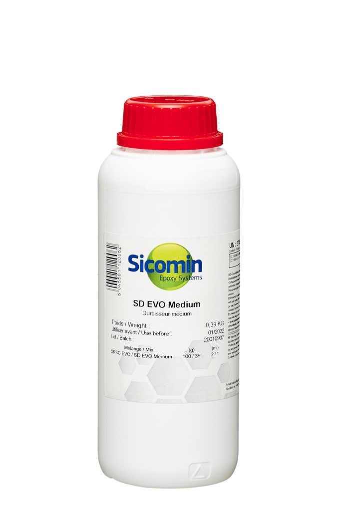SDSC_EVO_MEDIUM Härter für SRSC EVO, 0,39 kg, mittelschneller Härter