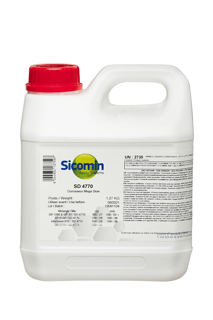 SICOMIN SD4770 Härter 1,50kg, Typ "mega slow"