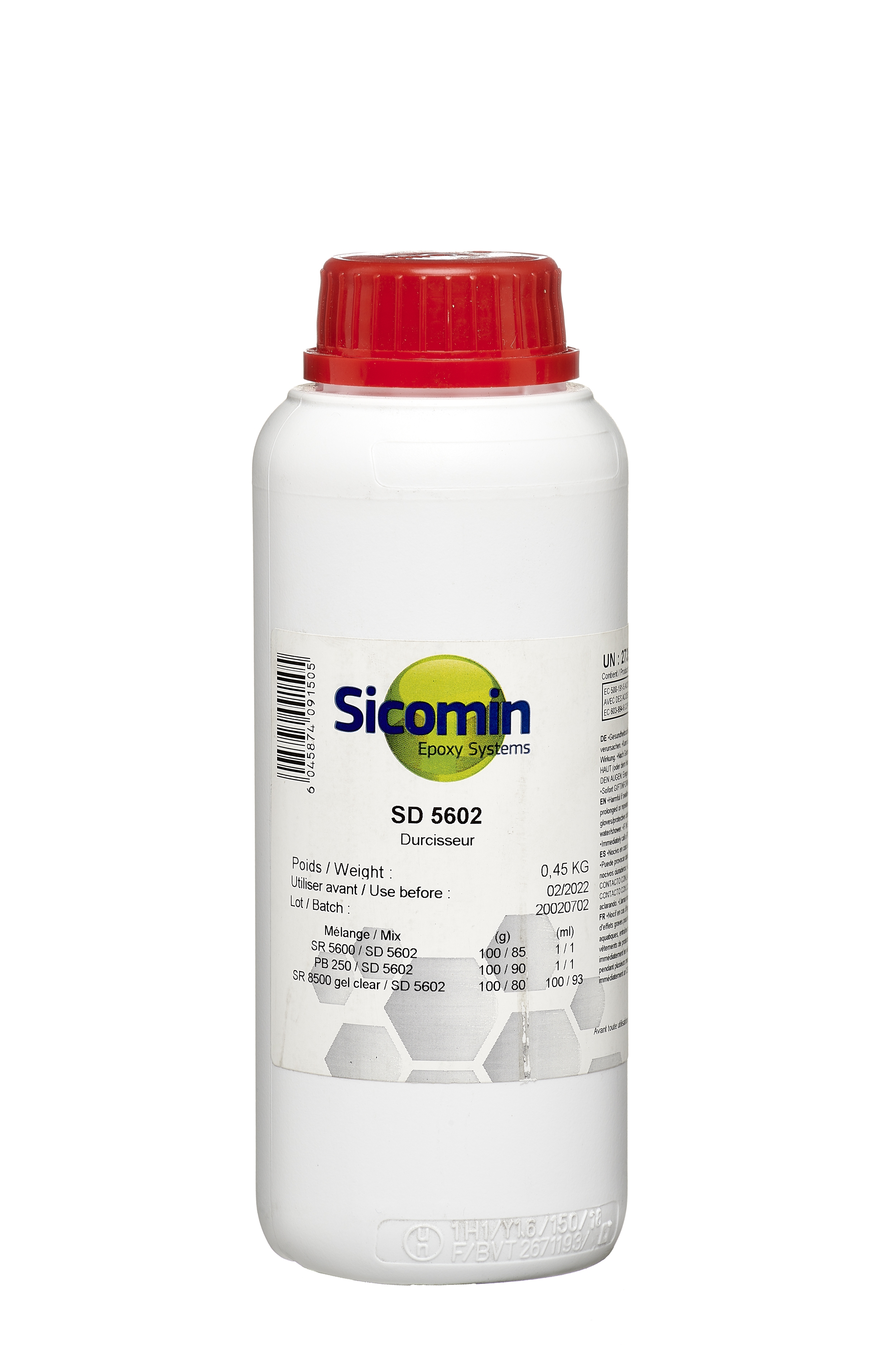 SICOMIN Epoxidhärter SD5602; 0,45kg