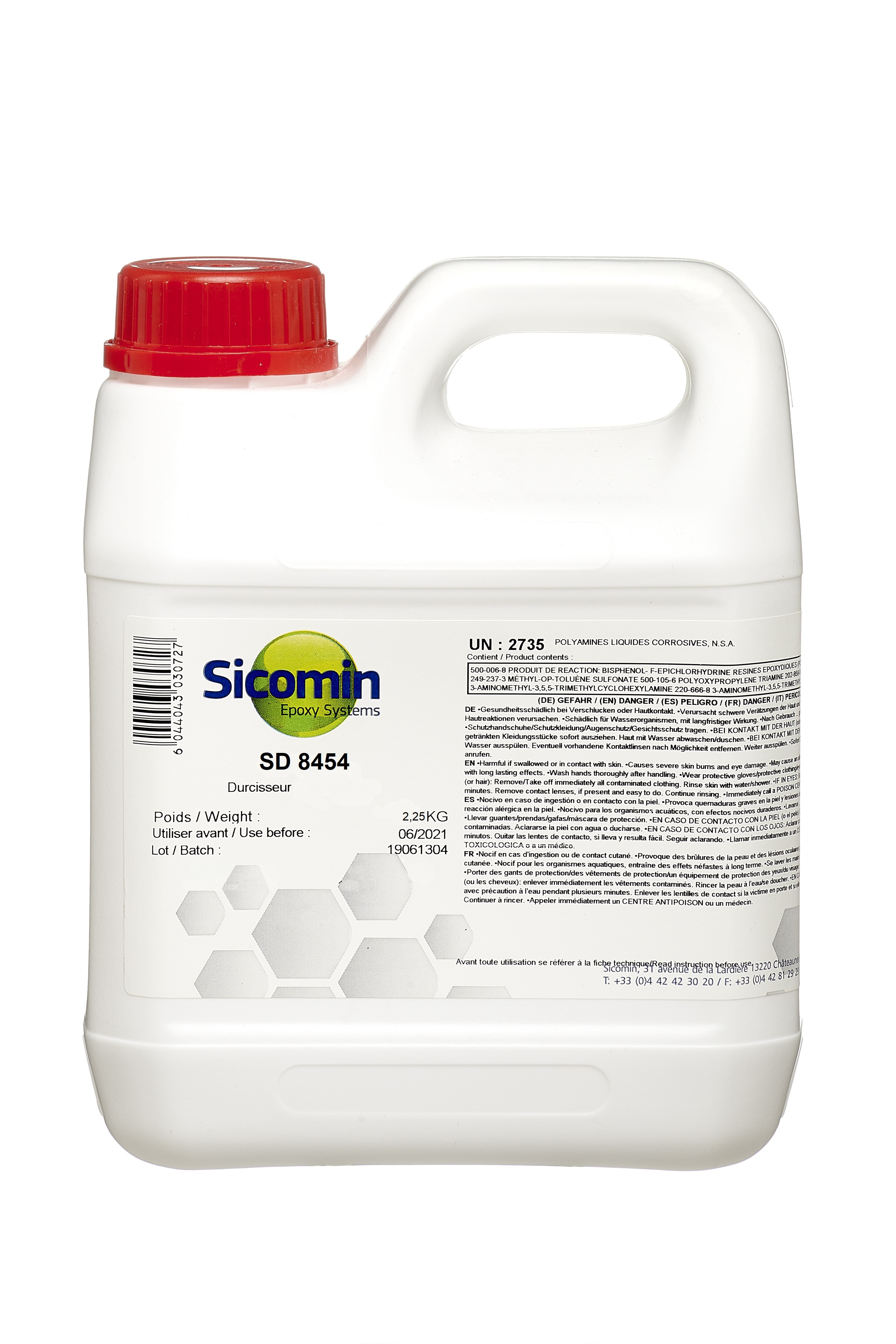 SICOMIN SD8454 Härter für SR8450 2,25kg