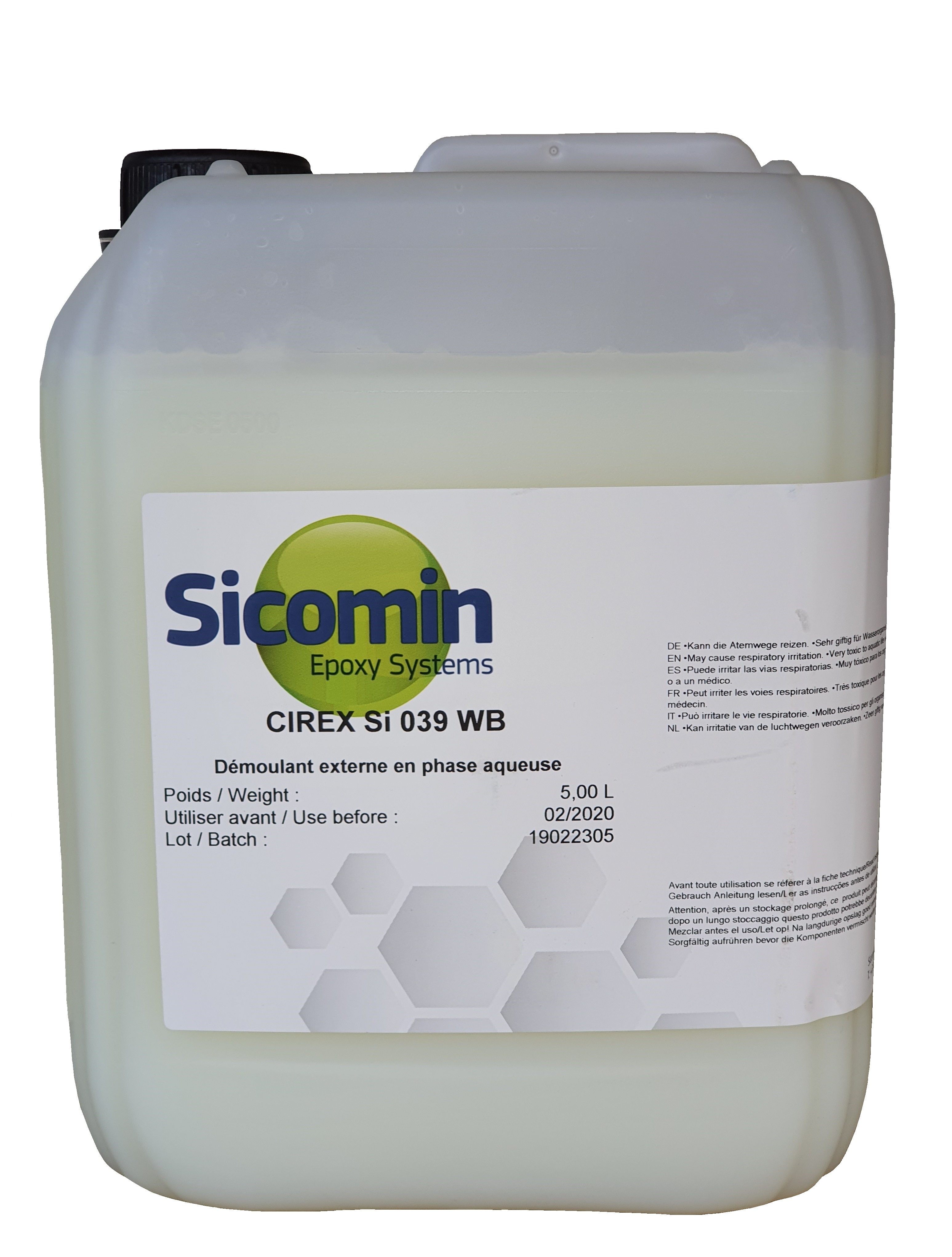 CIREX Si 039 WB 5 Liter, wasserbasiertes Trennmittel, bis 410°C stabil