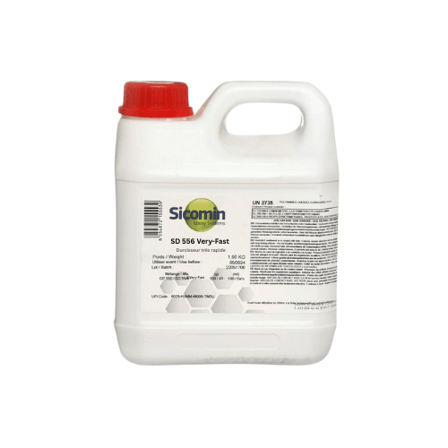 SICOMIN SD556 Härter für SR GreenPoxy550, 2,44 kg, Version "Ultra Schnell"