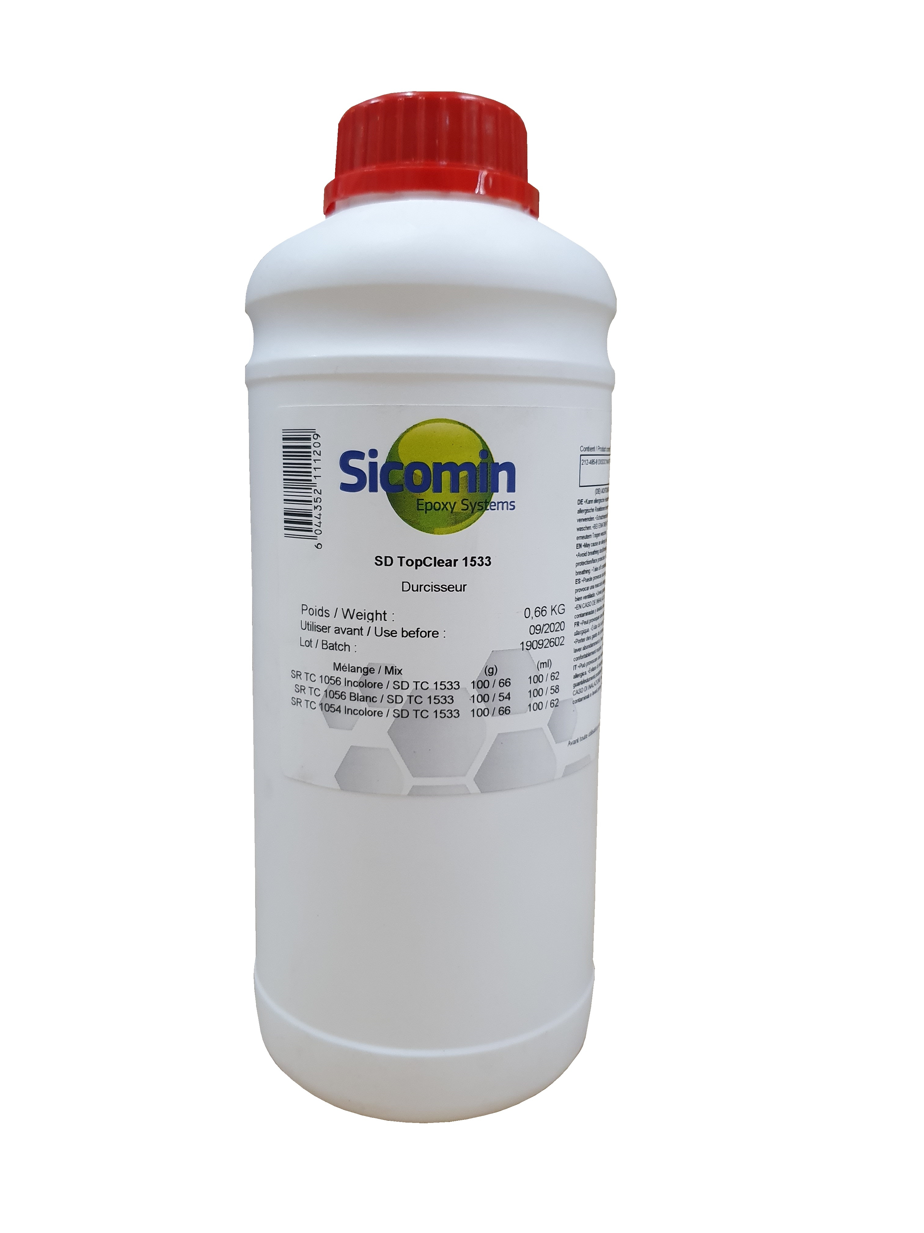 SICOMIN Härter SD Top Clear 1533, 0,66 kg