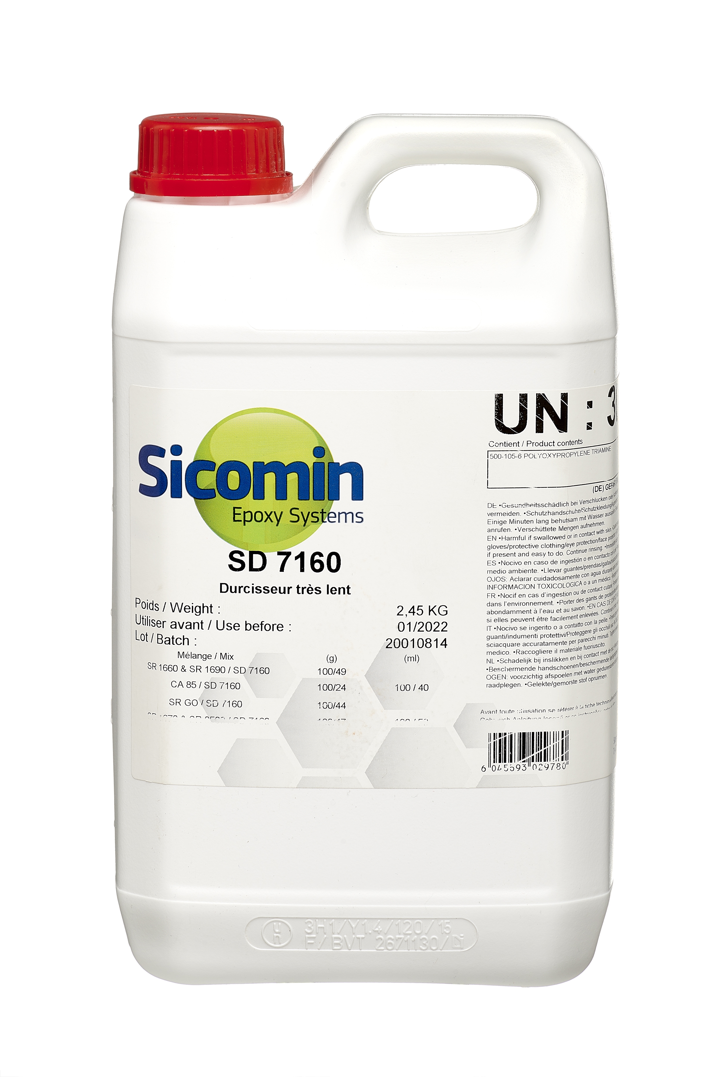 SICOMIN SD7160 Härter "slow" 2,45 kg