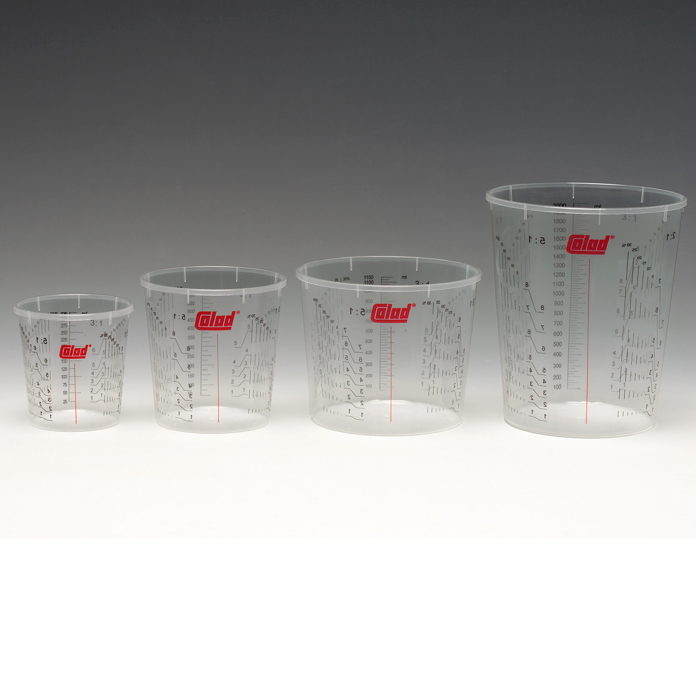 Kunststoffbecher (PP), 2300 ml