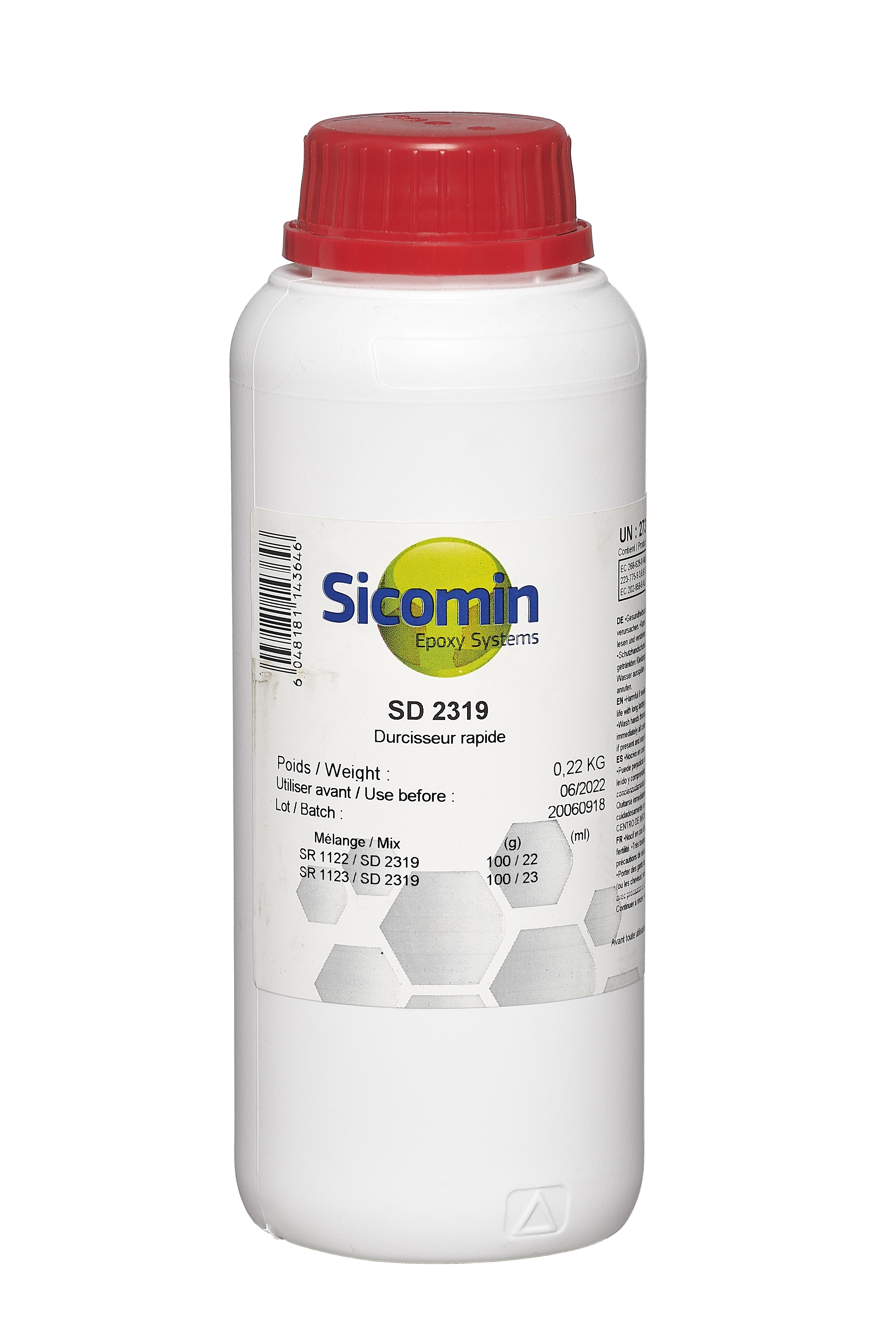 SICOMIN SD2319 Härter für SR1122, 0,22kg
