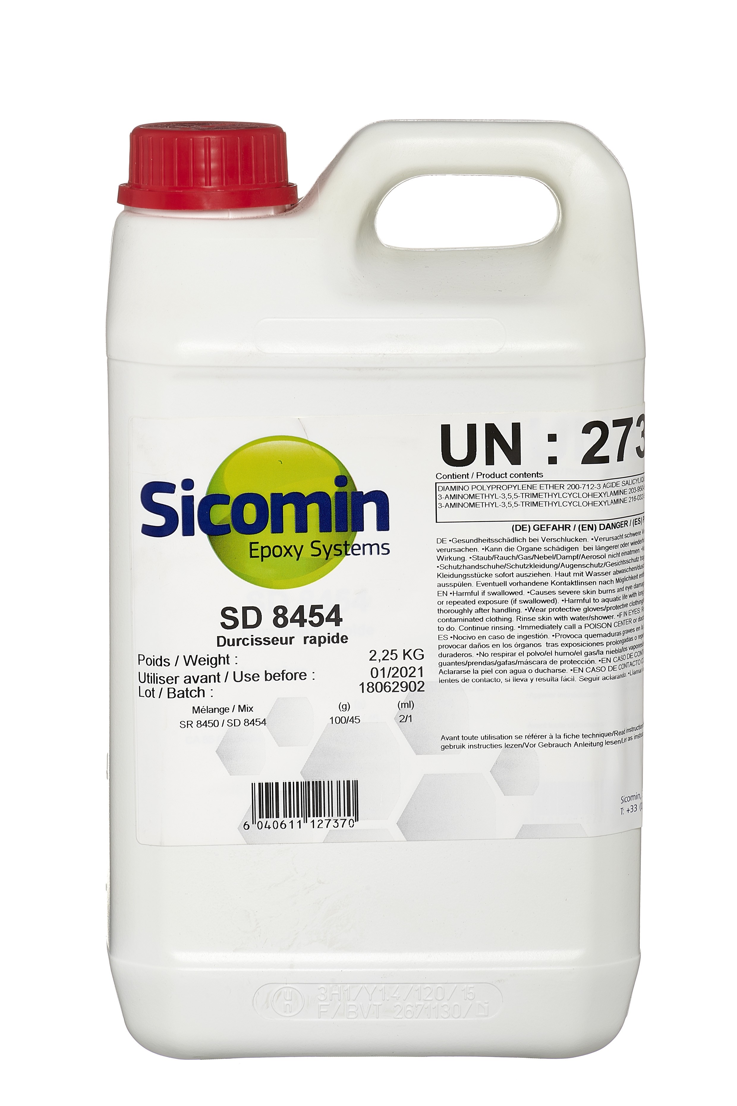 SICOMIN SD8451 Härter für SR8450 2,25kg