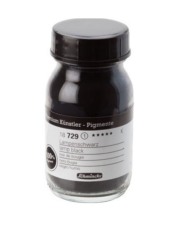 Schmincke Künstler-Pigmente, 100ml, höchste Lichtechtheit,  lampenschwarz