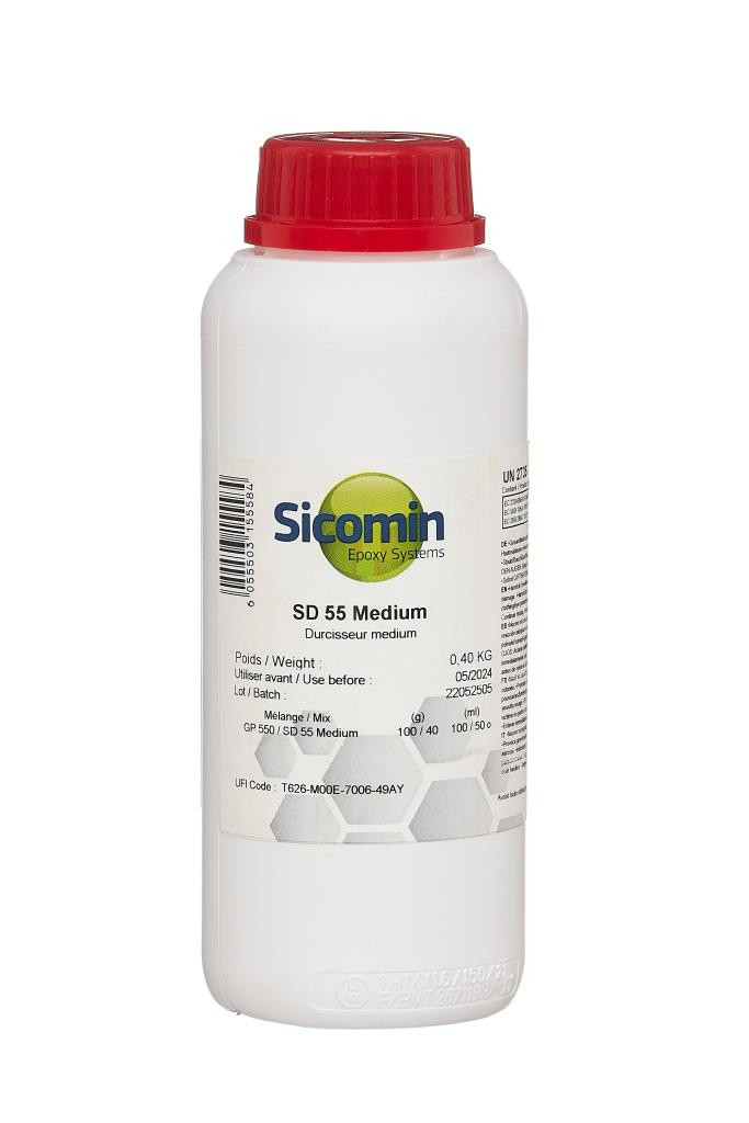 SICOMIN SD553 Härter für SR GreenPoxy550, 0,49 kg, Version "Medium"