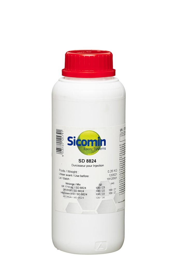 SICOMIN SD8824 Standardhärter, 0,26 kg, Härter für Injektionsharze SR8100