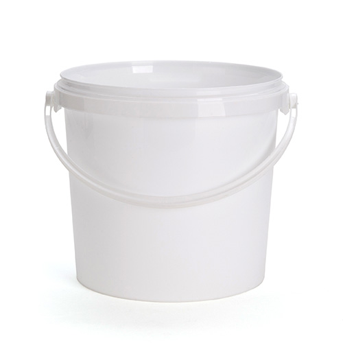 Kunststoffeimer, 10,9L, Farbe: natur / klar