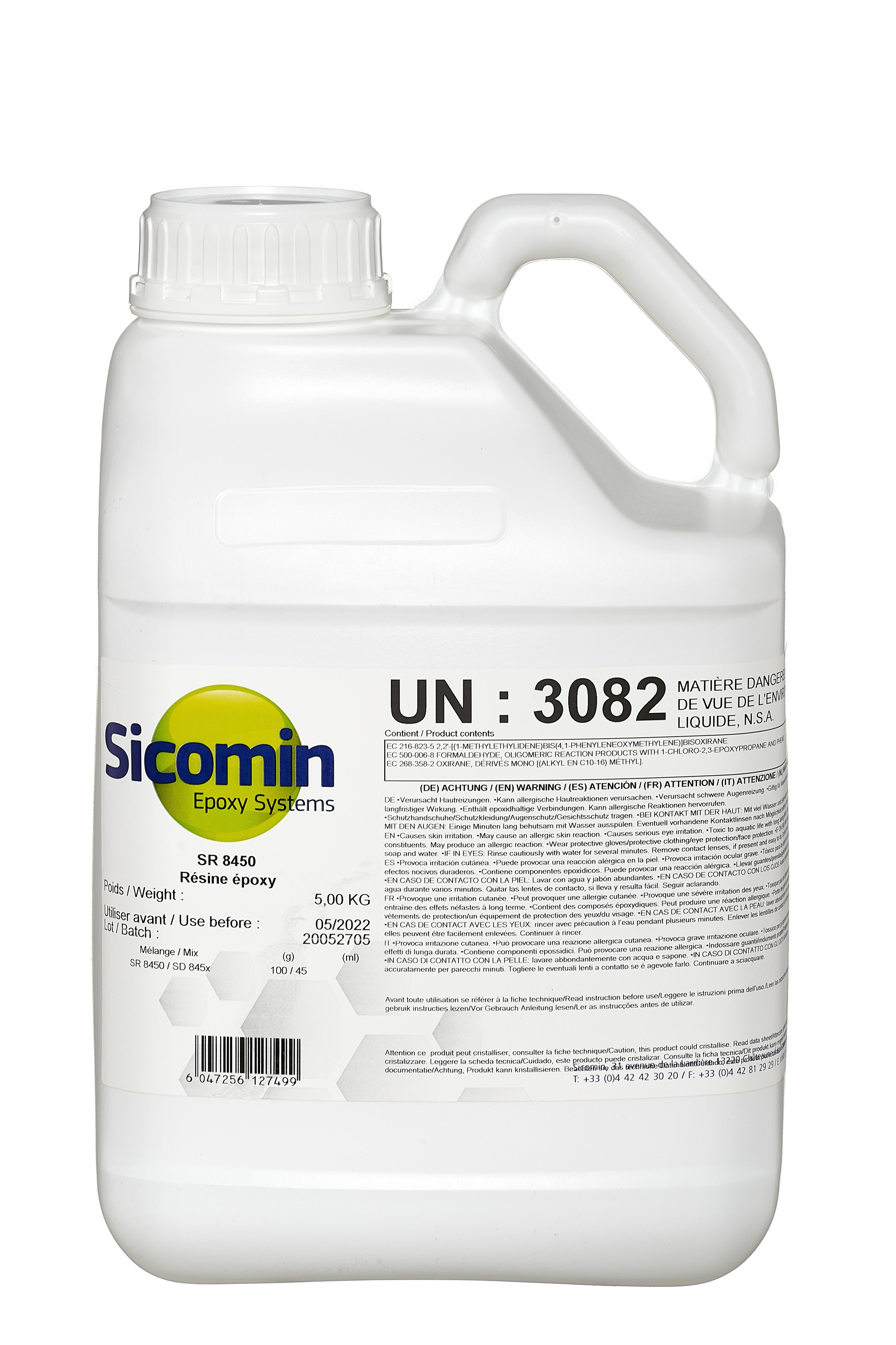 SICOMIN SR8450 Epoxidharz, 5,0 kg