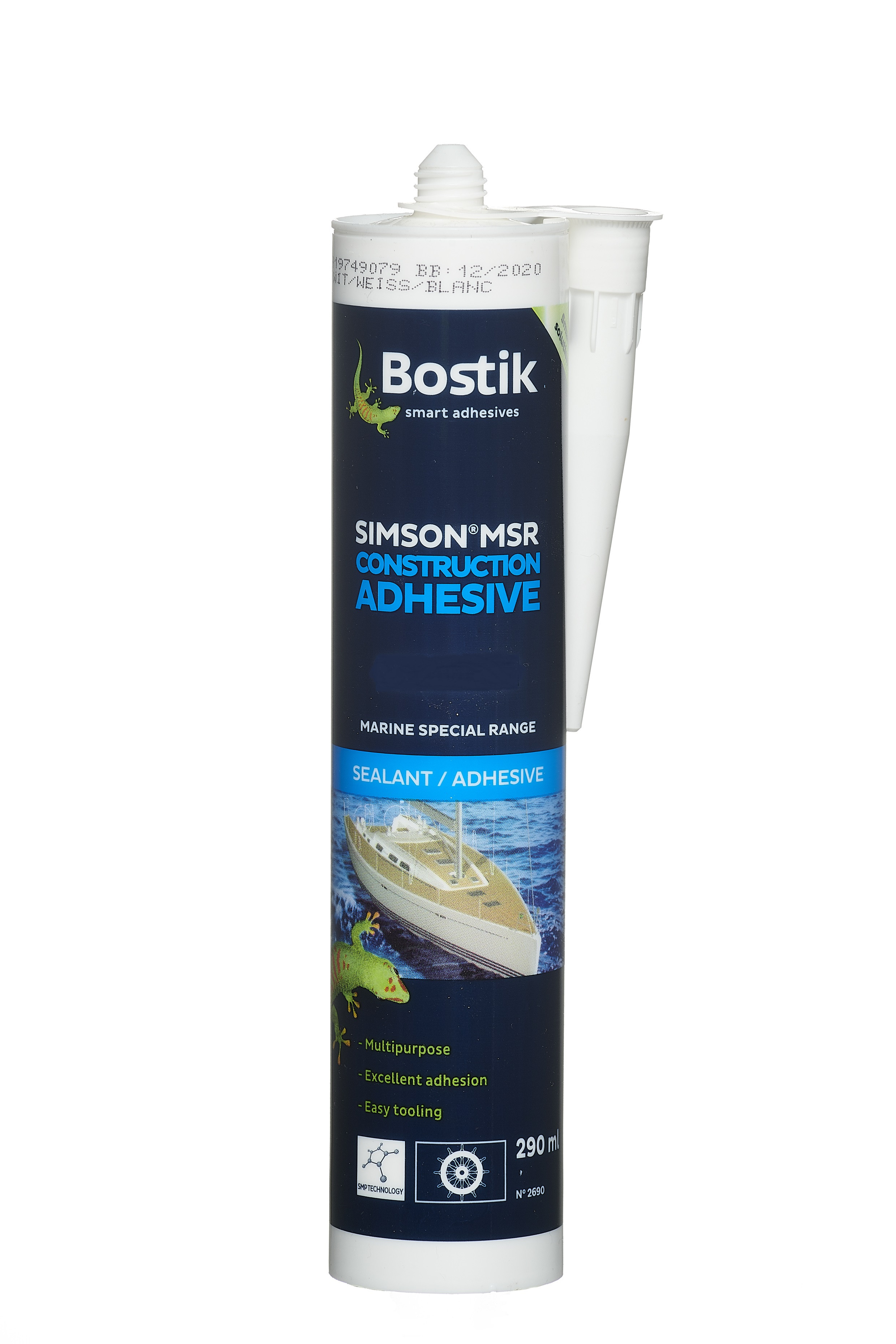 BOSTIK SIMSON MSR "CA SSKF" Construction Adhesive (lang), Kartusche 290ml braun