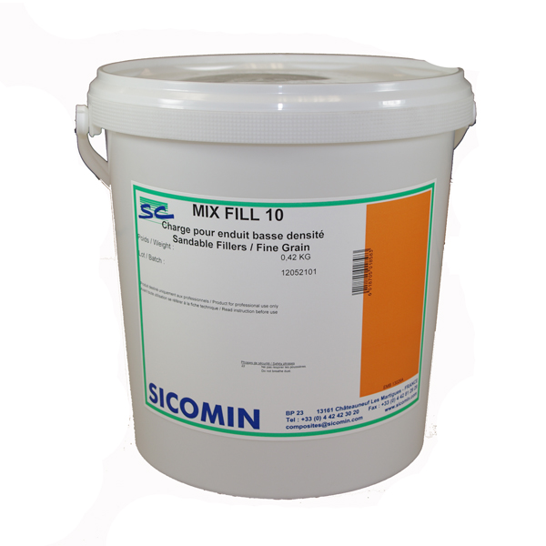 SICOMIN Mix´Fill 10, Füllermischung, 0,42 kg, für sehr feinen Füllspachtel