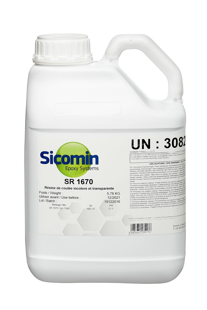 SICOMIN SR1670 Epoxidharz, 5,78 kg