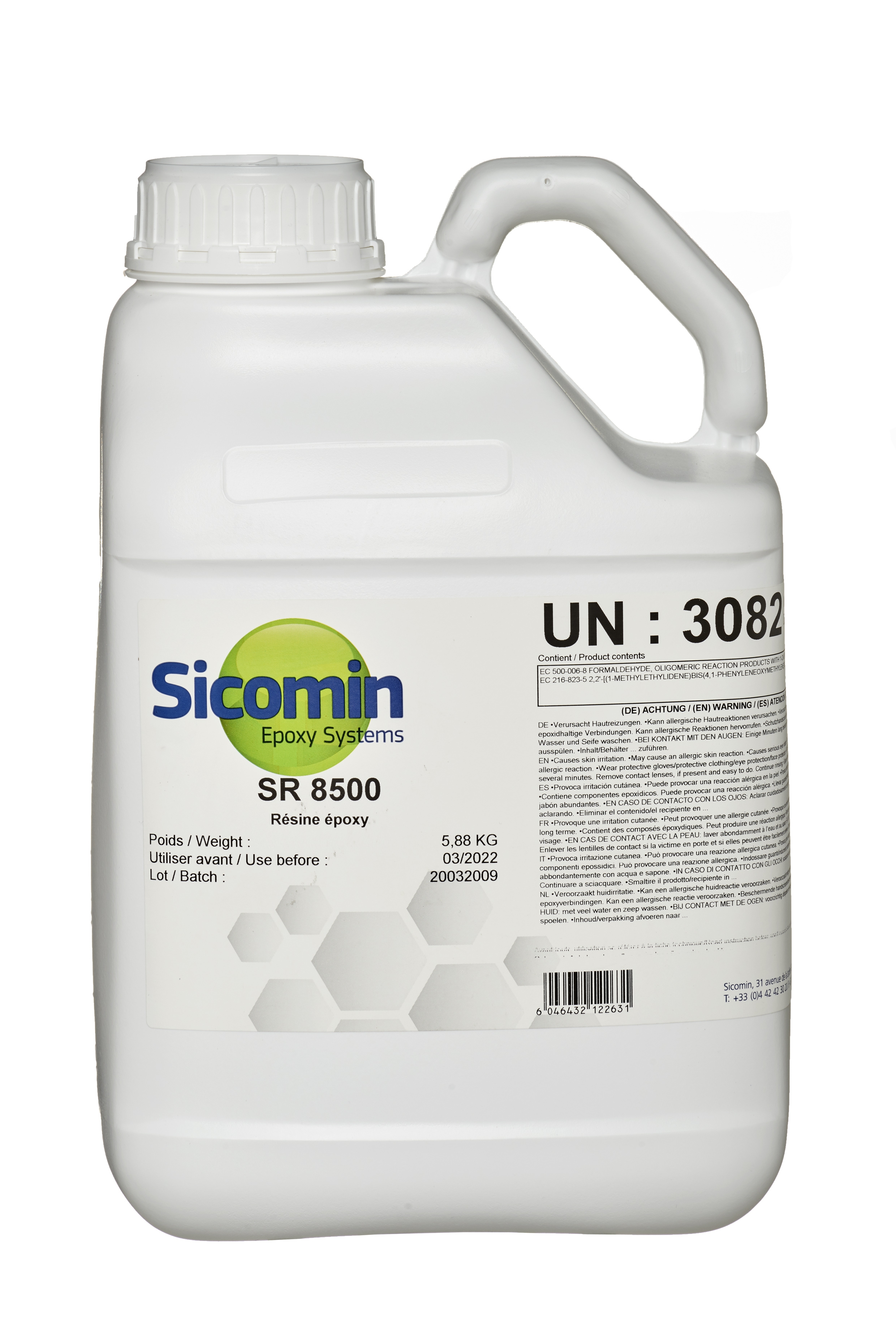 SICOMIN SR8500 Epoxidharz, 5,88 kg